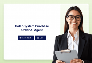 Solar System Purchase Order AI Agent Template Thumbnail
