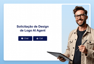 Solicitação de Design de Logo AI Agent Thumbnail