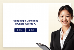 Sondaggio Damigelle d'Onore Agente AI Thumbnail