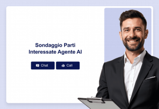 Sondaggio Parti Interessate Agente AI Thumbnail