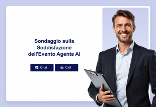 Sondaggio sulla Soddisfazione dell'Evento Agente AI Thumbnail