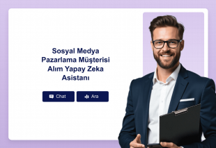 Sosyal Medya Pazarlama Müşterisi Alım Yapay Zeka Asistanı Thumbnail