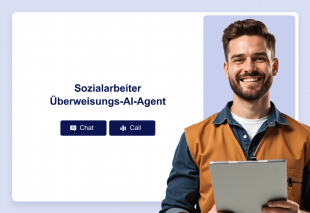Sozialarbeiter Überweisungs-AI-Agent Thumbnail