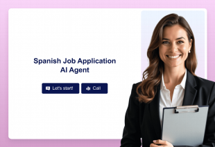 Spanish Job Application AI Agent Template Thumbnail