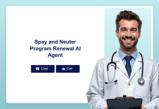Spay and Neuter Program Renewal AI Agent Template Thumbnail