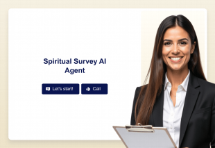 Spiritual Survey AI Agent Template Thumbnail