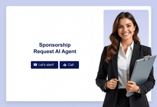 Sponsorship Request AI Agent Template Thumbnail