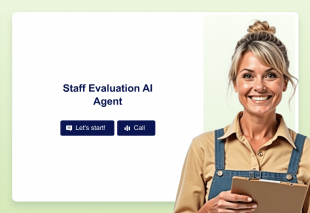 Staff Evaluation Feedback Assistant Template Thumbnail