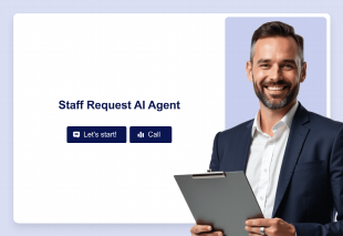 Staff Request AI Agent Template Thumbnail