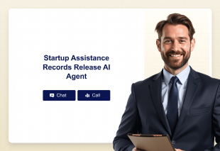 Startup Assistance Records Release AI Agent Template Thumbnail