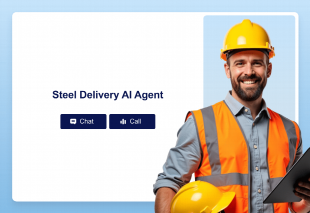Steel Delivery AI Agent Template Thumbnail