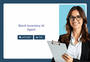 Stock Inventory AI Agent Template Thumbnail