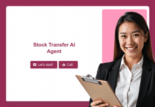 Stock Transfer AI Agent Template Thumbnail