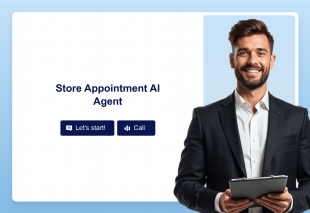 Store Appointment AI Agent Template Thumbnail