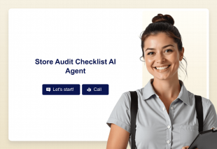 Store Audit Checklist AI Agent Template Thumbnail