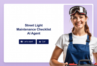 Street Light Maintenance AI Agent Template Thumbnail