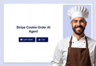 Stripe Cookie Order AI Agent Template Thumbnail