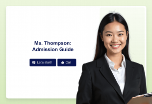 Student Application AI Agent Template Thumbnail