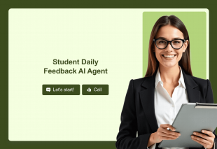 Student Daily Feedback AI Agent Template Thumbnail