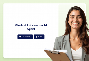 Student Information AI Agent Template Thumbnail