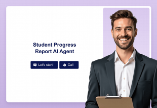 Student Progress Report AI Agent Template Thumbnail