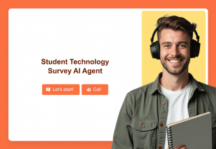 Student Technology Survey AI Agent Template Thumbnail