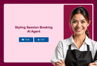 Styling Session Booking AI Agent Template Thumbnail