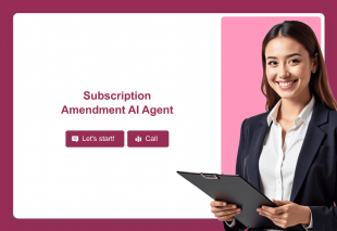 Subscription Amendment AI Agent Template Thumbnail