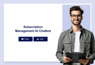 Subscription Management AI Chatbot Template Template Thumbnail