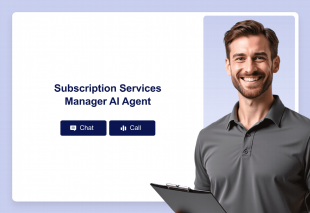 Subscription Services Manager AI Agent Template Thumbnail
