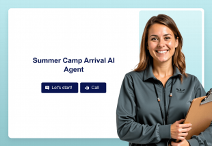 Summer Camp Arrival Check-In Assistant Template Thumbnail