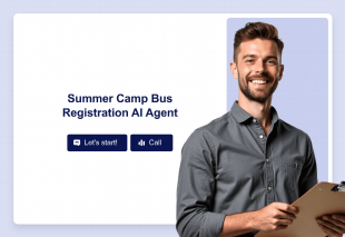 Summer Camp Bus Registration AI Agent Template Thumbnail