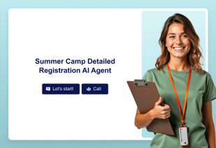 Summer Camp Detailed Registration AI Agent Template Thumbnail