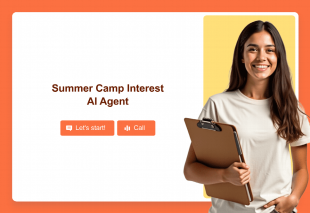 Summer Camp Interest AI Agent Template Thumbnail