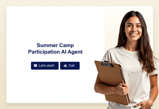 Summer Camp Participation AI Agent Template Thumbnail