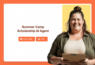 Summer Camp Scholarship Application Assistant Template Thumbnail