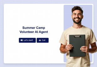 Summer Camp Volunteer AI Agent Template Thumbnail