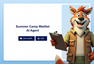 Summer Camp Waitlist AI Agent Template Thumbnail