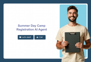 Summer Day Camp Registration AI Agent Template Thumbnail