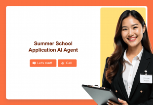 Summer School Application AI Agent Template Thumbnail