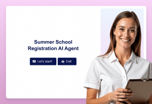 Summer School Registration AI Agent Template Thumbnail
