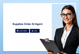 Supplies Order AI Agent Template Thumbnail