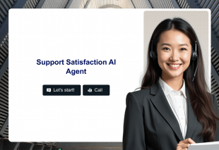 Support Satisfaction AI Agent Template Thumbnail