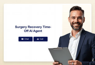 Surgery Recovery Time-Off AI Agent Template Thumbnail