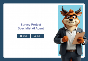 Survey Project Specialist AI Agent Template Thumbnail