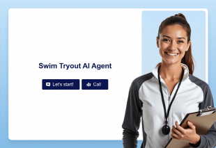Swim Tryout AI Agent Template Thumbnail
