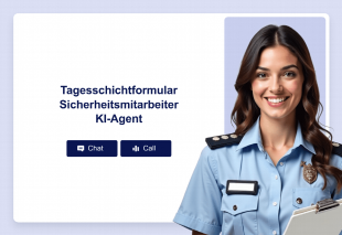 Tagesschichtformular Sicherheitsmitarbeiter KI-Agent Thumbnail