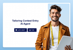 Tailoring Contest Entry AI Agent Template Thumbnail