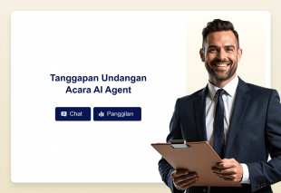 Tanggapan Undangan Acara AI Agent Template Thumbnail