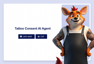 Tattoo Consent AI Agent Template Thumbnail